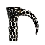 Glass Bowl Thick Screen Polka Dot With Floral Accents 14MM 18MM 2025. Fixed Price $19.85.