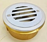 New! Zurn Urinal Strainer, 3" Flat Grid, W/ Mounting Wash And Locknut, ZR464-PC. Fixed Price $75.95.
