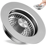 Kitchen Drain Strainer 1, 304 Stainless Steel Pop Up Sink... Fast Ship. Fixed Price $16.99.