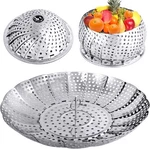 Durable Expandable Veggie Steaming Basket Kitchen Cooking Accessory. Fixed Price $9.09.