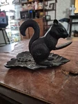 Antique Squirrel Cracker Cast Iron Black Vintage Heavy Large Walnuts Pecans. Fixed Price $40.00.