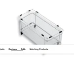 Blanco 222401 #27 Stainless Steel Colander Performa Sink. Fixed Price $130.58.