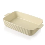 Sweejar Ceramic 13 X 9 Baking Pan Cake Dish Brownie Porcelain Striped Cas. Fixed Price $45.40.