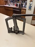 Vintage Cast Iron Ce Potter Adjustable Nut Cracker Sapulpa, Oklahoma. Fixed Price $150.00.