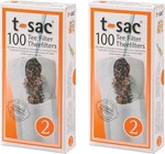 Tea Filter Bags, Disposable Infuser, Number 2-SIZE, To 4-CUP Capacity, Set. Fixed Price $31.18.