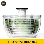 Oxo Good Grips Salad Spinner 6.22 Qt Easy One-handed Operation. Fixed Price $61.99.