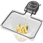 Kitchen Sink Strainer Basket With Fine Mesh Bag Foldable Vegetable Fruit Washer. Fixed Price $11.44.