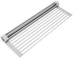 Surpahs 20.5 X 13.1 Inch Rollup Dish Drying Rack, Fits Sinks To 19.5. Fixed Price $39.21.