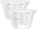 Gartful 500ML Large Silicone Measuring Cups, 2-CUP Resin Mixing & Pouring. Fixed Price $18.99.