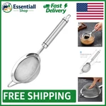 304 Stainless Steel Fine Mesh Strainer - Versatile Sieve For Kitchen Essentials. Fixed Price $10.44.