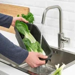 Ikea Lillhavet Colander Over Counter Drainer Washing Up Bowl Anthracite New. Fixed Price $19.99.