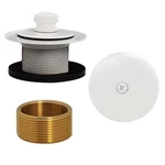 Westbrass D941K-50 1-3/8" Fine Thread Twist & Close Bathtub Drain Trim With O.... Fixed Price $44.78.