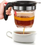 Fat With Bottom Release, 4 Cup Separator, Red. Fixed Price $50.99.