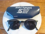 Retro Safe-t Eyegard Jahangir Khan Squash Italy Design 208 & Case Imperial. Fixed Price $42.90.