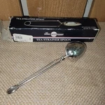 Vintage Cuisine International Tea Strainer Spoon Stainless Steel Open Box. Fixed Price $9.98.