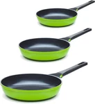 Ozeri Earth Ceramic Non-stick Frying Pan 3 Colors Sizes Free Shipping. Fixed Price $39.18.