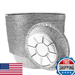 Air Fryer Round Aluminum Foil Liners 50PC Non-stick, Oil-proof, Disposable. Fixed Price $44.92.