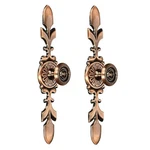 Yohii Dahszhi Cabinet Handle Knob Vintage Copper Tone Long Metal Pulls 1.... Fixed Price $15.89.