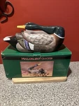 Duck Mallard Nut Cracker Wooden Rivers Edge Products Drake With Box SH6. Fixed Price $45.00.