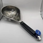 Aeternum Italy Stainless Steel Pasta Colander Handle Strainer Dipper Scoop 17". Fixed Price $19.99.