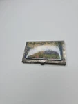 Monet 'impression Sunrise' Business Card Holder - Stainless Steel Case. Fixed Price $11.59.