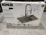Kohler 78960-1PC-NA Pro-function Kitchen Sink Stainless Steel / Read!. Fixed Price $129.99.