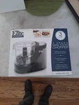 New Ln Box Elite Cuisine 3 Cup Capacity Speed Mini Food Choper EMC-205 Black. Fixed Price $9.99.
