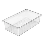 Cambro 15CLRCW Cold Food Pan Colander 6"H, Full-size Camwear. Fixed Price $38.99.