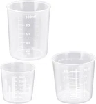 Pack Measuring Cup Set, Includes 1 Oz (30 Ml), 2 (60 Samll, Clear. Fixed Price $7.58.