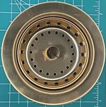 Kingston Brass Kitchen Sink Basket Strainer Polished 4-7/16 Npsm. Fixed Price $15.00.