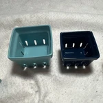Katie Kime 2PC Ceramic Berry Colander Set Small & Large Blue, Dishwasher Safe. Fixed Price $17.00.