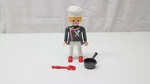 Playmobil Like 5285 Setnr. Series 4 Mystery Bag Figures Cook Chef Girl Dinner. Fixed Price $7.75.