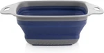 Oster Bluemarine Collapsible Square Plastic Colander. Fixed Price $12.95.