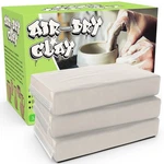 Premium Air Dry Clay For Kids - Natural Modeling Pottery Wheel, 3.3L.... Fixed Price $33.18.