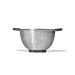 Oxo 3QT Stainless Steel Colander: Dishwasher-safe Pasta Strainer, Light Silver. Fixed Price $36.39.