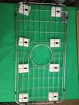 Hw Kitchen Stainless Steel Sink Protector Grid 24 X12 Center Drain Rack. Fixed Price $34.99.