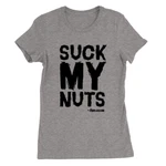 Abraham Suck My Nuts Womens T-shirt Walking Dead Quote Gift Top. Fixed Price $16.11.