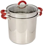 Cookpro 525 Stainless Steel Multifunction Pasta Cooker 8 Qt. Fixed Price $60.20.