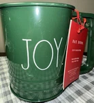 Rae Dunn 2020 Green Christmas Flour Sifter Joy New!as Light Scratching. Fixed Price $15.00.