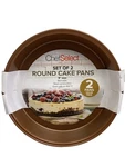 9 Inch Round Cake Pans 2 Pc Set Brand New Chef Select Non Stick. Fixed Price $21.60.