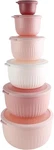 Prep With Lids- Wide And Deep Nesting Plastic Small Mixing Set. Fixed Price $43.39.