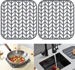 Sink Protectors For Kitchen 12X11SILICONE Mats Fo.... Fixed Price $32.50.