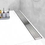 Linear Shower Drain, 24 Inch+no Base, Stainless Steel. Fixed Price $63.89.