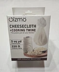 Kitchen Gizmo Cheesecloth & Cooking Twine - 5 Sq Yd 220FT. Fixed Price $10.25.