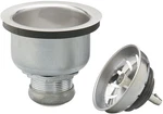 Plumb Pak PP5413 Stainless Steel Deep Cup Locking Shell Kitchen Basket Strainer. Fixed Price $21.99.
