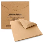 Tikxlafe 8X8 Inch Parchment Paper Sheets, Precut 8"X8"-200PCS, Brown. Fixed Price $24.44.