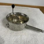 Vintage Original Foley 101 Food Mill 2QT Steel, Crank Black Knob Usa. Fixed Price $19.67.