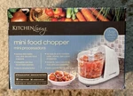 Kitchen Living 1.5 Cup One-touch Pulse Stainless Steel Blade Mini Food Chopper. Fixed Price $5.99.
