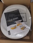 Genuine Colandish Colander & Serving With Silicone Lid-white,new- Multiuse!. Fixed Price $22.88.