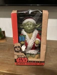 Kurt Adler Yoda Santa Robe Nutcracker, 9-INCH. Fixed Price $30.00.